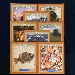 8 Geology books 🐚